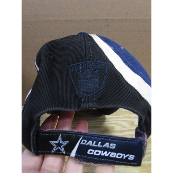 Dallas Cowboys Hat Cap Hook Loop Blue NFL Equipment Reebok One en * - Picture 6 of 10